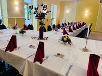 Waldhotel Boizenburg, Hamburg, Dresden, Camping, Restaurant, Veranstaltungen, Esstisch, Essbereich, Hochzeit, Jubiläum